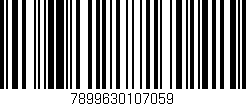 Código de barras (EAN, GTIN, SKU, ISBN): '7899630107059'