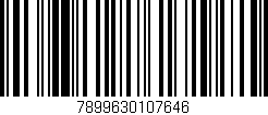 Código de barras (EAN, GTIN, SKU, ISBN): '7899630107646'