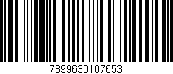Código de barras (EAN, GTIN, SKU, ISBN): '7899630107653'