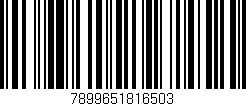 Código de barras (EAN, GTIN, SKU, ISBN): '7899651816503'