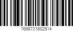 Código de barras (EAN, GTIN, SKU, ISBN): '7899721602814'