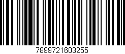 Código de barras (EAN, GTIN, SKU, ISBN): '7899721603255'