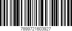 Código de barras (EAN, GTIN, SKU, ISBN): '7899721603927'