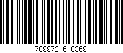 Código de barras (EAN, GTIN, SKU, ISBN): '7899721610369'