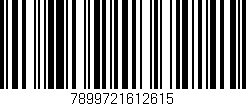 Código de barras (EAN, GTIN, SKU, ISBN): '7899721612615'
