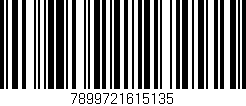 Código de barras (EAN, GTIN, SKU, ISBN): '7899721615135'