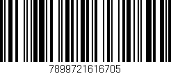 Código de barras (EAN, GTIN, SKU, ISBN): '7899721616705'