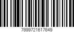 Código de barras (EAN, GTIN, SKU, ISBN): '7899721617849'