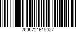 Código de barras (EAN, GTIN, SKU, ISBN): '7899721619027'