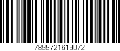 Código de barras (EAN, GTIN, SKU, ISBN): '7899721619072'