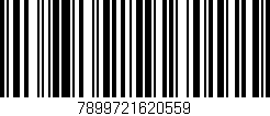 Código de barras (EAN, GTIN, SKU, ISBN): '7899721620559'
