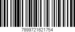Código de barras (EAN, GTIN, SKU, ISBN): '7899721621754'