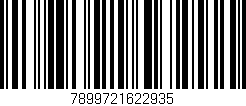 Código de barras (EAN, GTIN, SKU, ISBN): '7899721622935'