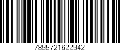 Código de barras (EAN, GTIN, SKU, ISBN): '7899721622942'