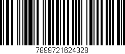 Código de barras (EAN, GTIN, SKU, ISBN): '7899721624328'