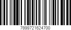 Código de barras (EAN, GTIN, SKU, ISBN): '7899721624700'