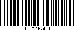 Código de barras (EAN, GTIN, SKU, ISBN): '7899721624731'
