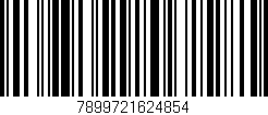 Código de barras (EAN, GTIN, SKU, ISBN): '7899721624854'