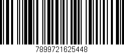 Código de barras (EAN, GTIN, SKU, ISBN): '7899721625448'