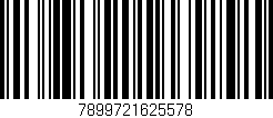 Código de barras (EAN, GTIN, SKU, ISBN): '7899721625578'