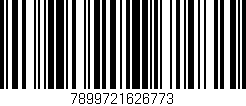Código de barras (EAN, GTIN, SKU, ISBN): '7899721626773'