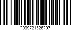 Código de barras (EAN, GTIN, SKU, ISBN): '7899721626797'