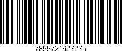 Código de barras (EAN, GTIN, SKU, ISBN): '7899721627275'