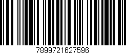 Código de barras (EAN, GTIN, SKU, ISBN): '7899721627596'