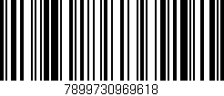 Código de barras (EAN, GTIN, SKU, ISBN): '7899730969618'