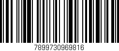 Código de barras (EAN, GTIN, SKU, ISBN): '7899730969816'