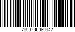 Código de barras (EAN, GTIN, SKU, ISBN): '7899730969847'
