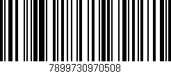 Código de barras (EAN, GTIN, SKU, ISBN): '7899730970508'