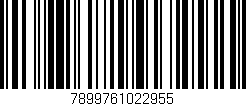 Código de barras (EAN, GTIN, SKU, ISBN): '7899761022955'