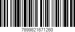 Código de barras (EAN, GTIN, SKU, ISBN): '7899821671260'