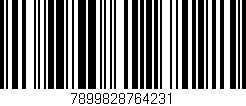 Código de barras (EAN, GTIN, SKU, ISBN): '7899828764231'