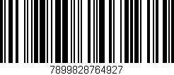 Código de barras (EAN, GTIN, SKU, ISBN): '7899828764927'