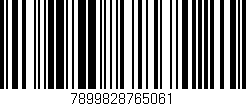 Código de barras (EAN, GTIN, SKU, ISBN): '7899828765061'