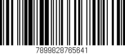 Código de barras (EAN, GTIN, SKU, ISBN): '7899828765641'