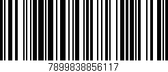 Código de barras (EAN, GTIN, SKU, ISBN): '7899838856117'