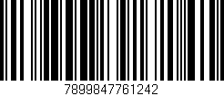 Código de barras (EAN, GTIN, SKU, ISBN): '7899847761242'