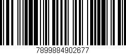 Código de barras (EAN, GTIN, SKU, ISBN): '7899884902677'