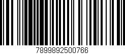 Código de barras (EAN, GTIN, SKU, ISBN): '7899892500766'