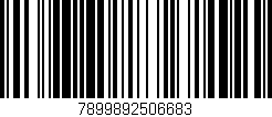 Código de barras (EAN, GTIN, SKU, ISBN): '7899892506683'