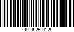 Código de barras (EAN, GTIN, SKU, ISBN): '7899892508229'