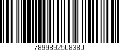 Código de barras (EAN, GTIN, SKU, ISBN): '7899892508380'
