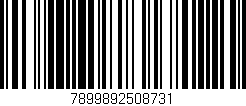 Código de barras (EAN, GTIN, SKU, ISBN): '7899892508731'