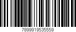 Código de barras (EAN, GTIN, SKU, ISBN): '7899919535559'