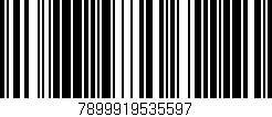 Código de barras (EAN, GTIN, SKU, ISBN): '7899919535597'