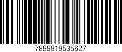 Código de barras (EAN, GTIN, SKU, ISBN): '7899919535627'