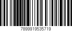 Código de barras (EAN, GTIN, SKU, ISBN): '7899919535719'